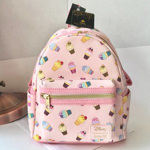 Disney Princess Loungefly Pink Ice Cream Mini Backpack Hot Topic Exclusive